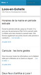 Mobile Screenshot of loos-en-gohelle.fr